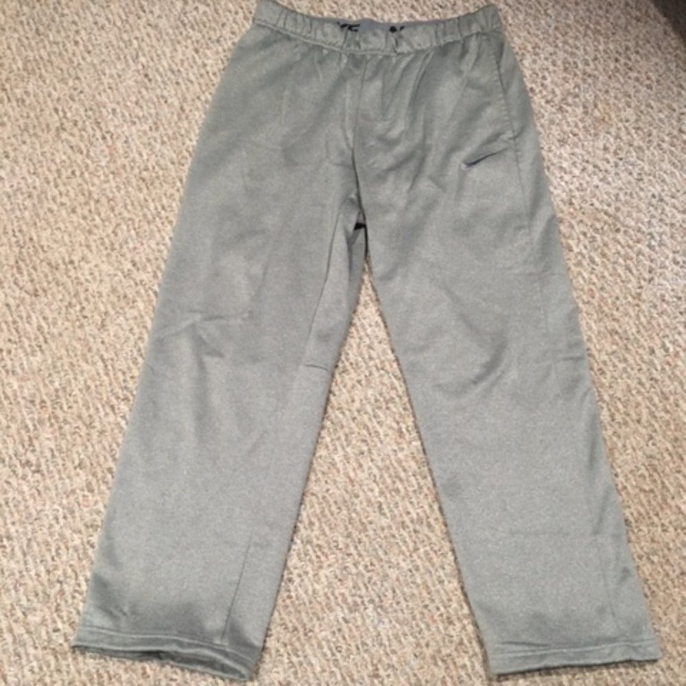 Nike Therma KO Pants Sweatpants Men’s Size L Grey (646676-063)